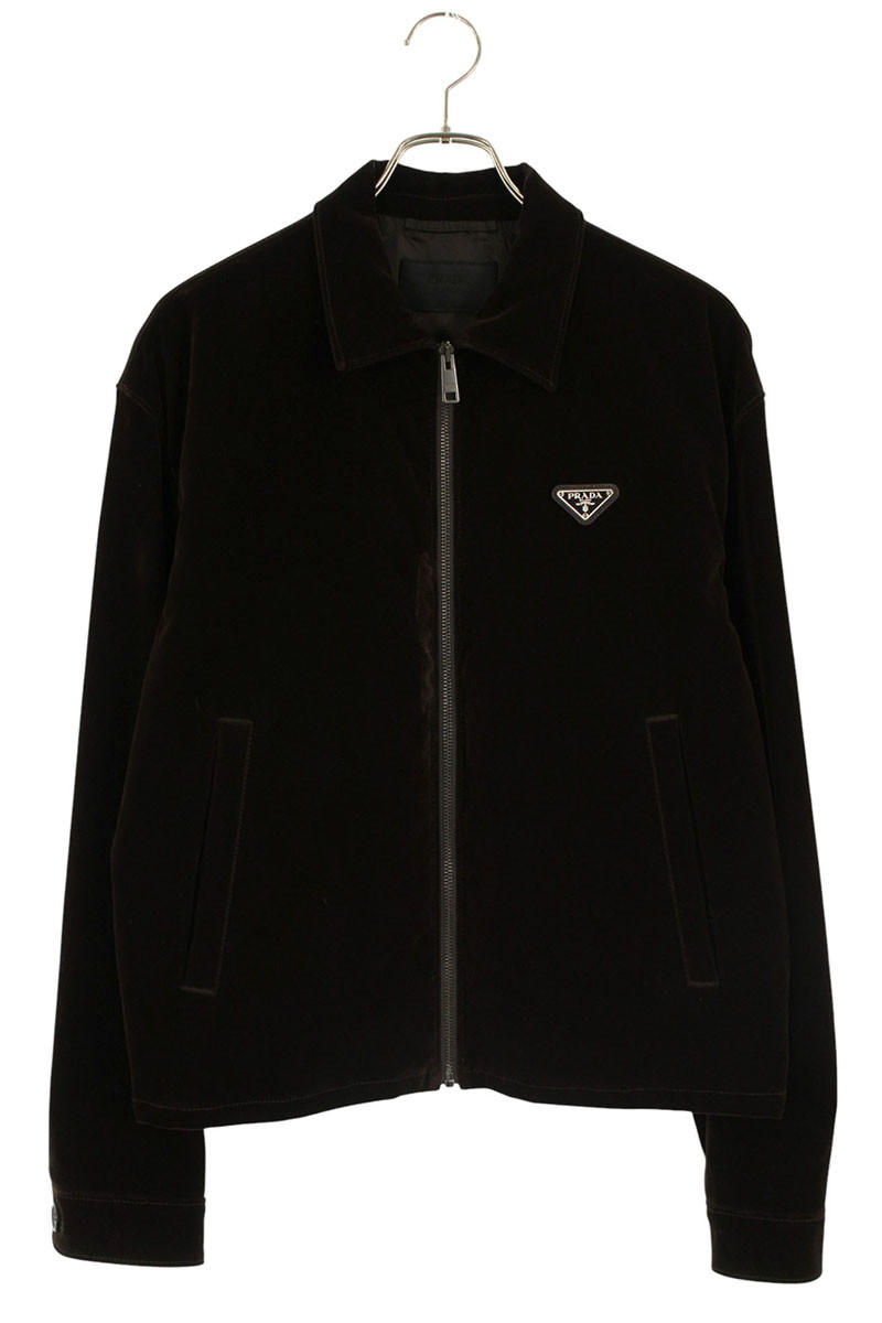 レートベルベットジップアップブルゾン SGB999