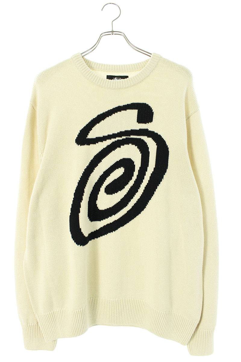 ロゴクルーネックニット 22AW Curly S Sweater 