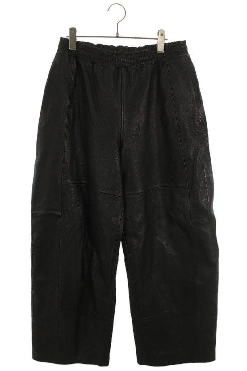 UWC4254429 ウォーンモトレザーロングパンツ