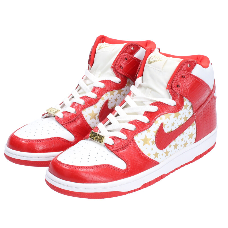 シュプリーム SUPREME ×ナイキ NIKE DUNK HIGH PRO SB SUPREME 307385-161 ダンクハイプロエスビースニーカー