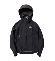 【MS BETA LT HYBRID JACKET BLK】 ゴアテックスブルゾン