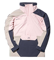 x KITH カラー切替 アノラックパーカー
