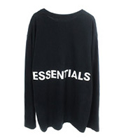 ESSENTIALS ボクシー バックロゴカットソー