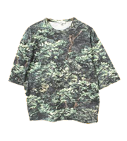 カモフラプリントTシャツカットソー