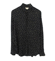 16SS ドット柄 長袖シャツ