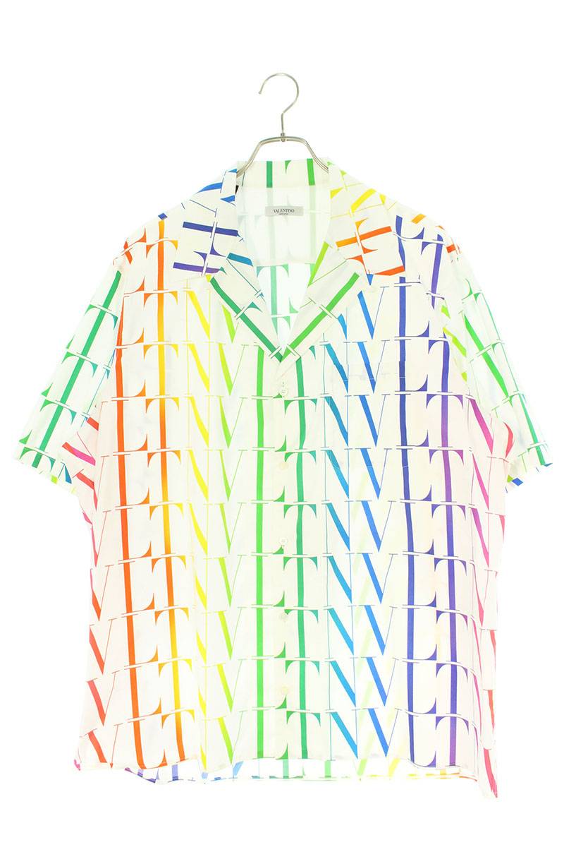 タイムズロゴプリントボーリングシャツ