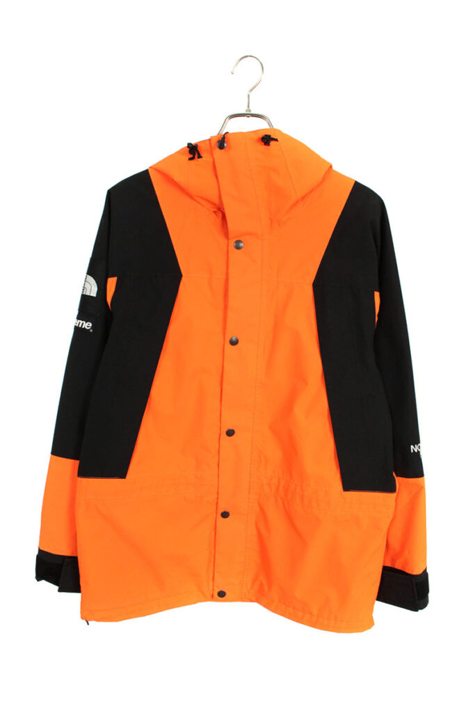 シュプリーム SUPREME × ノースフェイス THE NORTH FACE Mountain Light Jacket パワーオレンジマウンテンジャケット