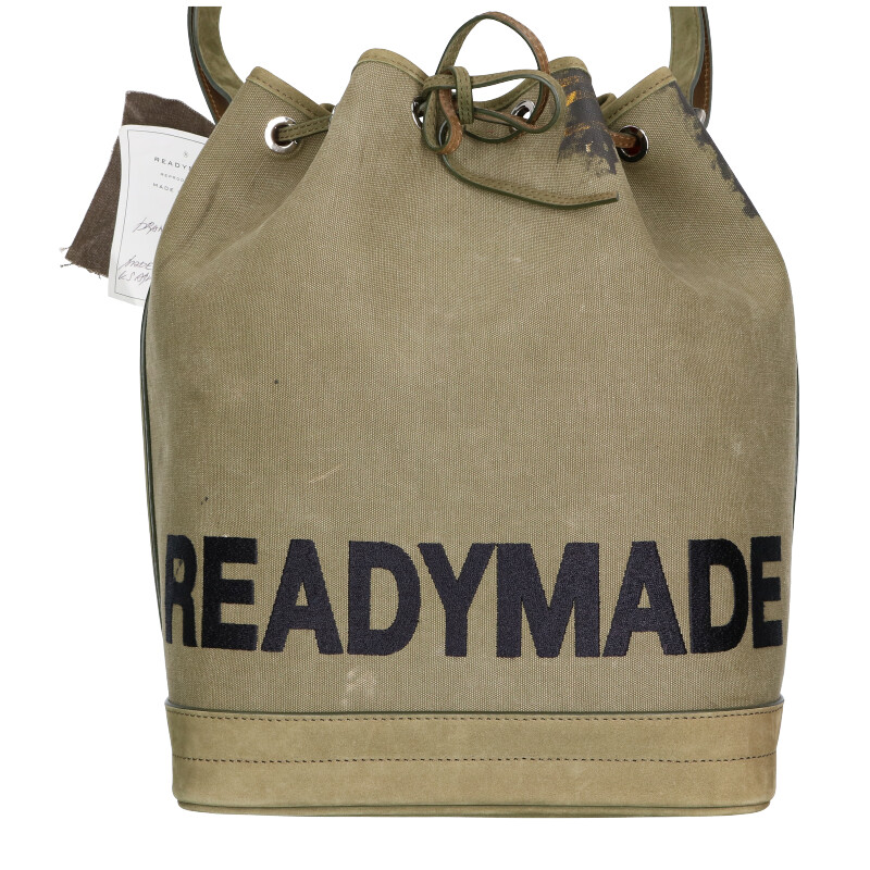 レディメイド READYMADE Drawstring Bag 再構築ロゴドローストリングバッグ