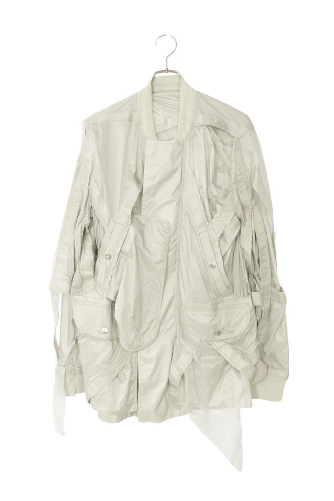 リックオウエンス Rick Owens Cut-Out Rod Flight Bomber RR19S2908-NZ61 カットアウトデザインMA-1ボンバージャケット