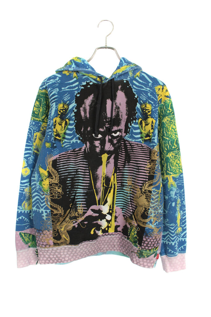 シュプリーム SUPREME Miles Davis Hooded Sweatshirt マイルス・デイヴィス プリントプルオーバーパーカー