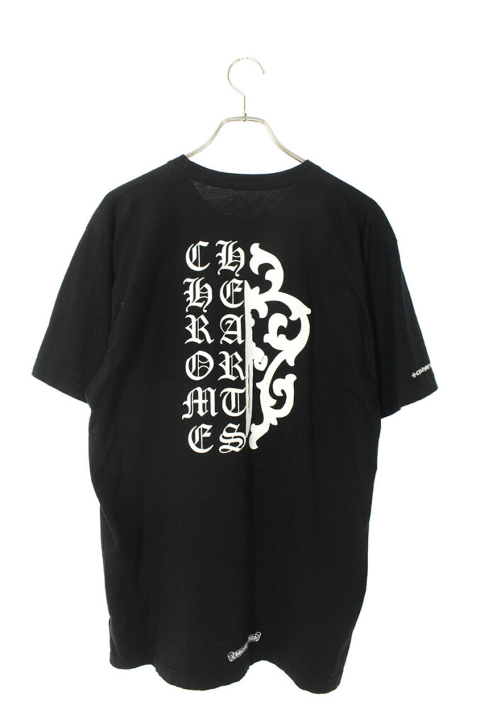 クロムハーツ CHROME HEARTS CH T-SHRT/1 バックダガー/オールドイングリッシュスプリットTシャツ