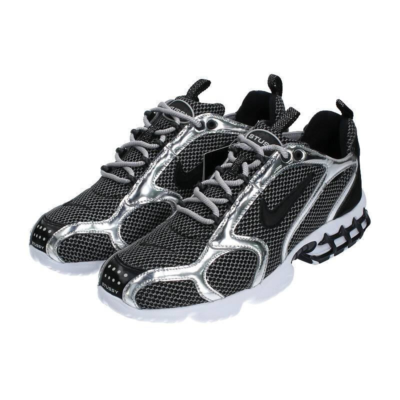 ナイキ NIKE × ステューシー STUSSY AIR ZOOM SPIRIDON CAGE 2 CU1854-001 エアズームスピリドンケージ2スニーカー