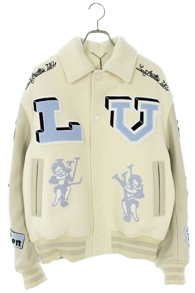 22AW RM222 MJY HNL91E マルチパッチミックスドレザーバーシティブルゾン