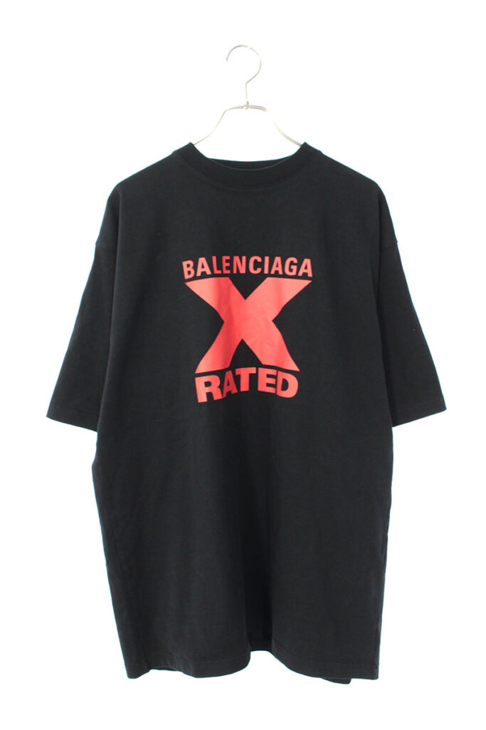 バレンシアガ BALENCIAGA 620969  TIVA7 フロントデザインTシャツ