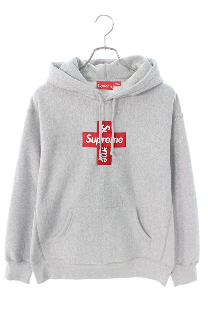 シュプリーム Supreme Cross Box Logo Hooded Sweatshirt クロス