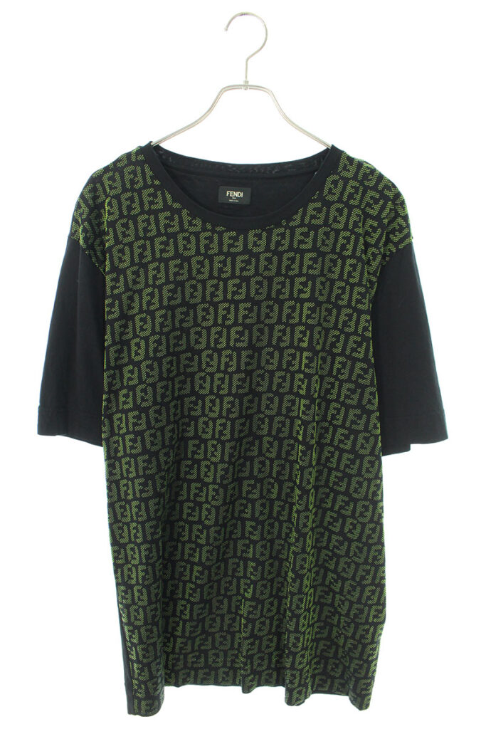 フェンディ FENDI FY0936 A870 ズッカ総柄オーバーサイズTシャツ