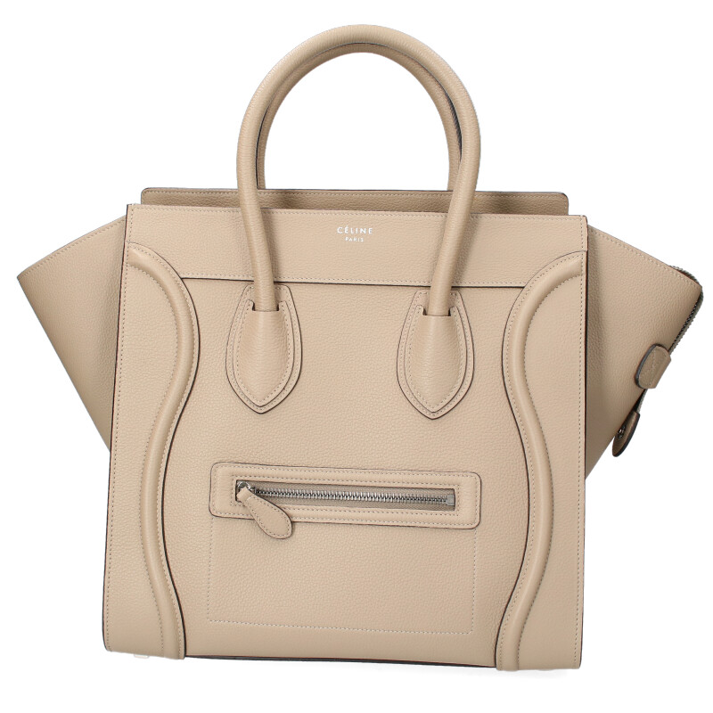 セリーヌ CELINE ラゲージ ミニショッパー レザーハンドバッグ