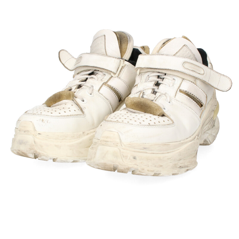 Martin Margiela 22 マルタンマルジェラ Low Top Retro Fit レトロフィット ローカットスニーカー ブラック S37WS0465