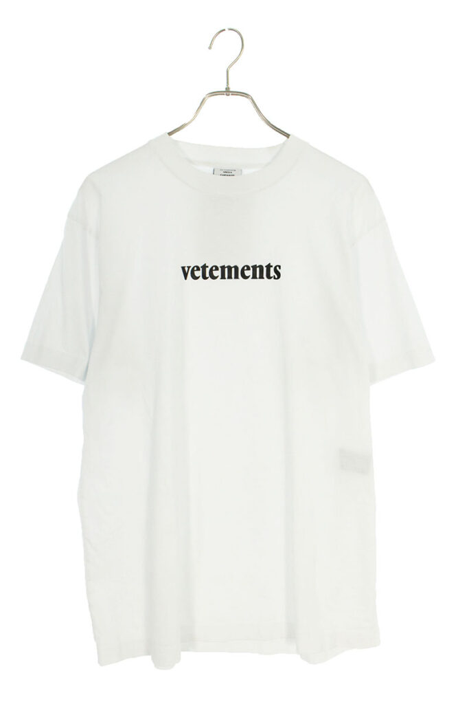 VETEMENTS 20ss LOGO TEE SS20TR305 ヴェトモン ロゴ Tシャツ 半袖 ブラック 黒 - www.icaten