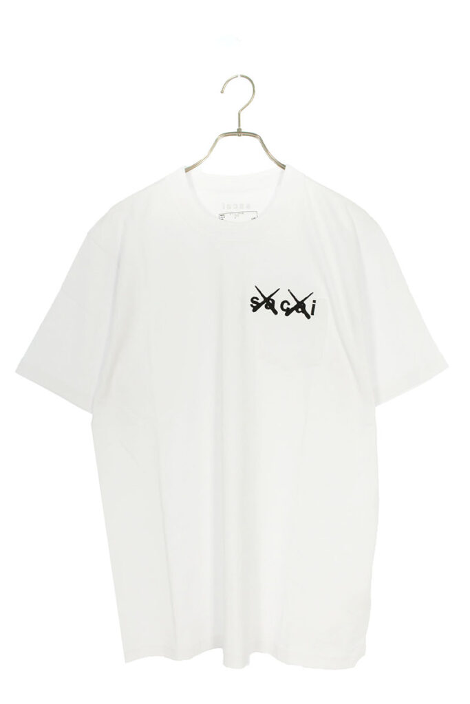 サカイ sacai × カウズ KAWZ Embroidery Tee 21-0285S エンブロイダリーTシャツ 21ss