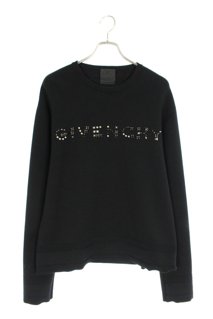 ジバンシィ GIVENCHY BM90GH4Y54 スタッズロゴ装飾スウェット