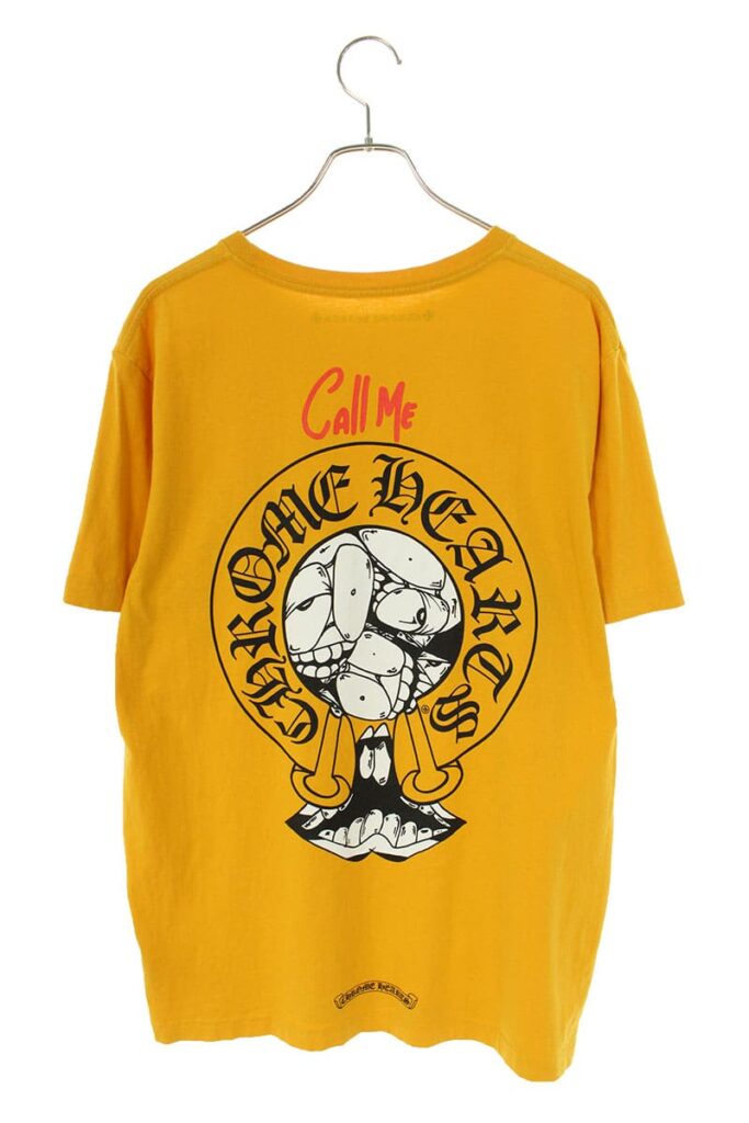クロムハーツ Chrome Hearts PPO mustard T-SHRT MATTY BOYバックプリントTシャツ