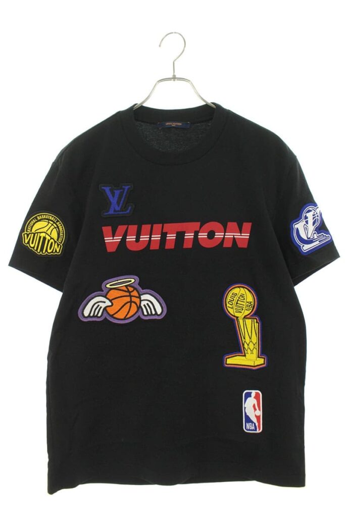 ルイヴィトン ヴァージルアブロー LOUIS VUITTON Virgil Abloh RM212M DT3 HLY21W NBAマルチロゴTシャツ