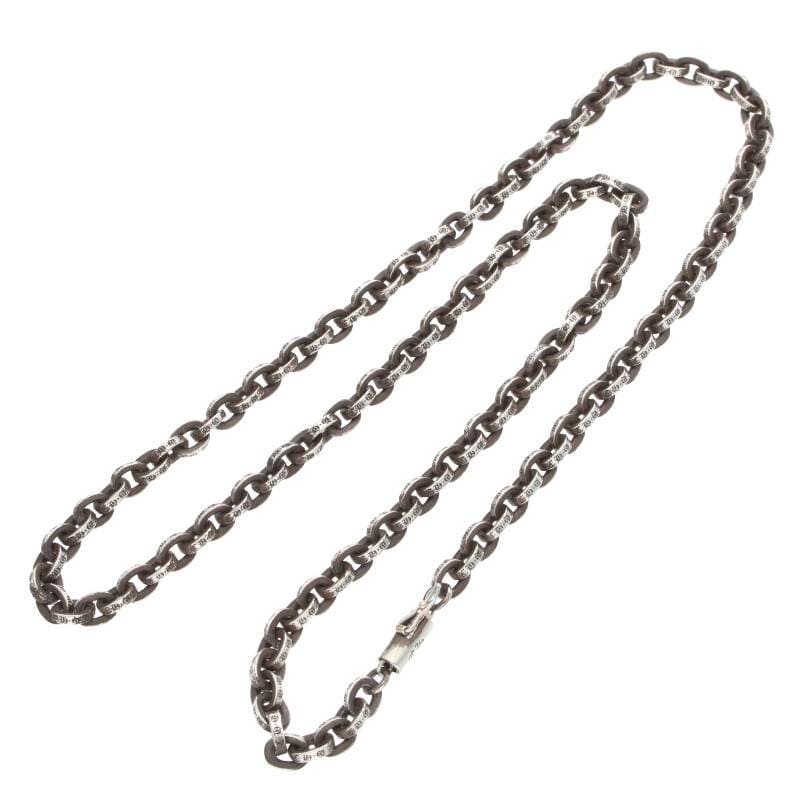 クロムハーツ Chrome Hearts PAPER CHAIN 20/ペーパーチェーン20inch シルバーネックレス