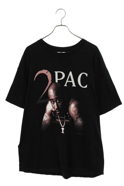 2PAC ツーパックフロントプリントTシャツ