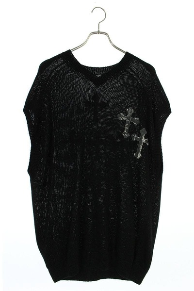 COTDKN-632 7G CROSS KNIT VEST 90s ニット ベスト