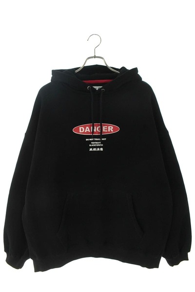 TBEP DANGER LABEL HOODIE デンジャーラベル プルオーバー パーカー