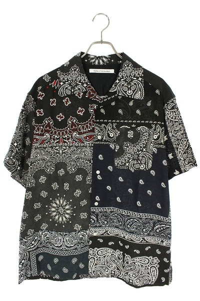 VINTAGE BANDANA PATCHWORK SHIRT COTDSH-104 パッチワーク 半袖シャツ