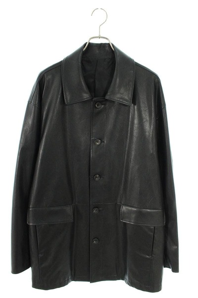 FAKE LEATHER CAR JACKET フェイクレザー カージャケット