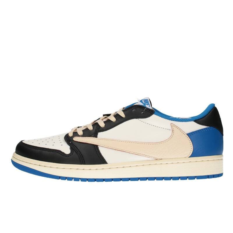 ナイキ NIKE × トラヴィススコット Travis Scott AIR JORDAN 1 LOW OG SP FRAGMENT DM7866-140 エアジョーダン1ロウミリタリーブルースニーカー