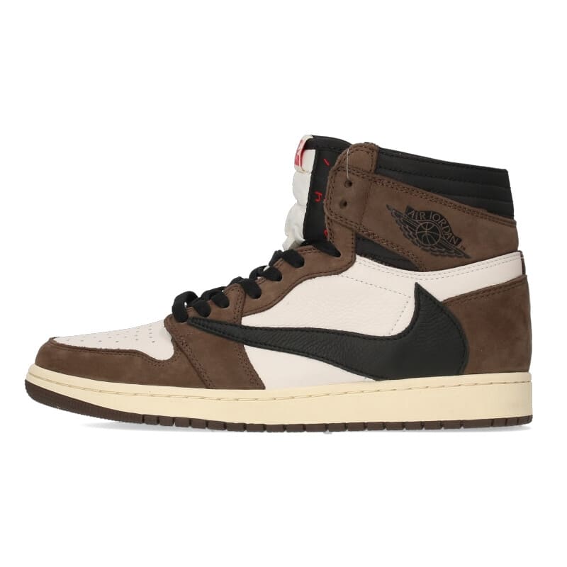 ナイキ NIKE × トラヴィススコット Travis Scott AIR JORDAN 1 HIGH OG TS TRAVIS SCOTT CD4487-100 エアジョーダン1ハイオージースニーカー