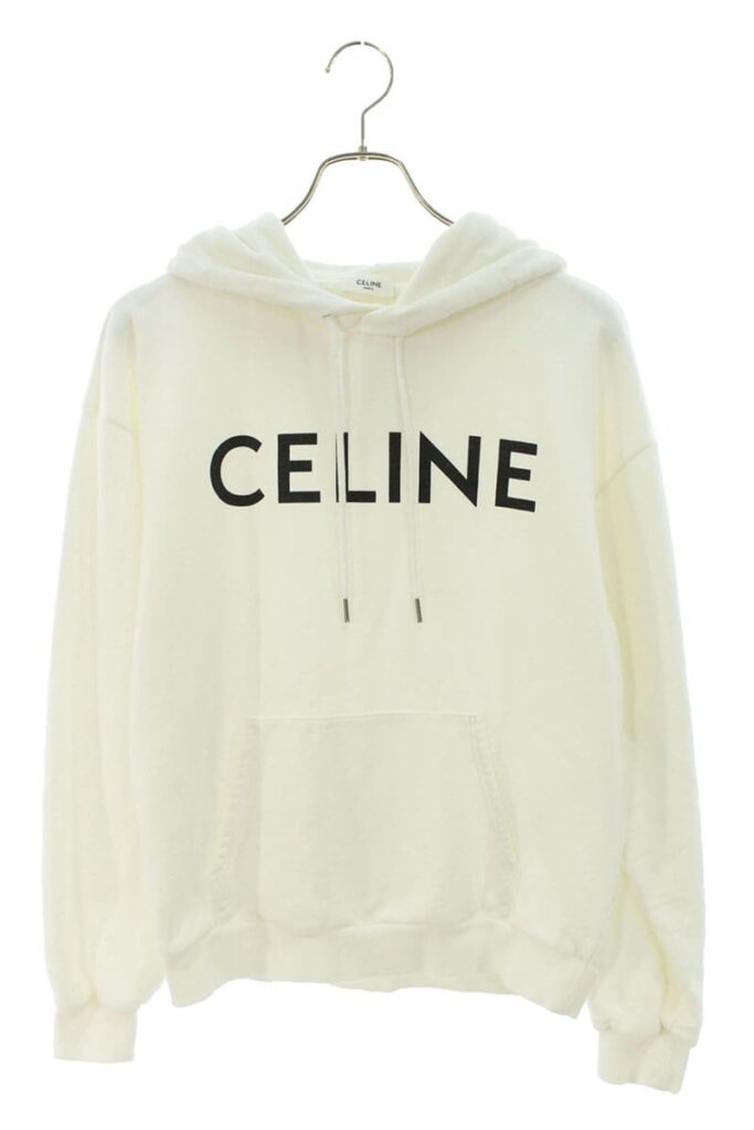 セリーヌバイエディスリマン CELINE by Hedi Slimane 2Y321670Q クラシックロゴルーズプルオーバーパーカー