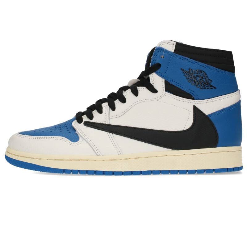 ナイキ NIKE × トラヴィススコット Travis Scott AIR JORDAN 1 HI OG SP FRAGMENT MILITARY BLUE DH3227-105 エアジョーダン1ハイミリタリーブルースニーカー