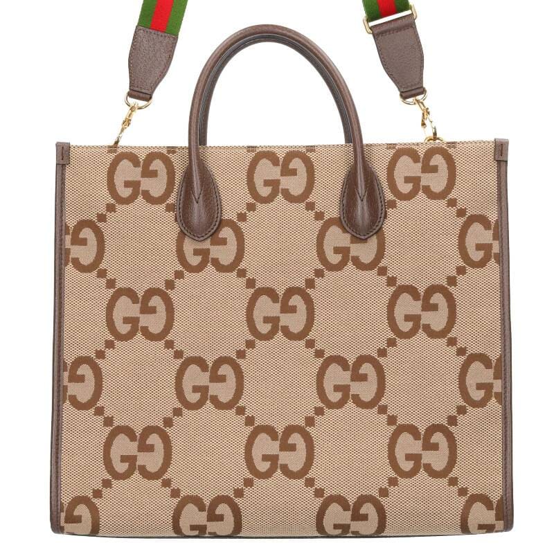 グッチ GUCCI 678839ジャンボGG 2WAYトートバッグ