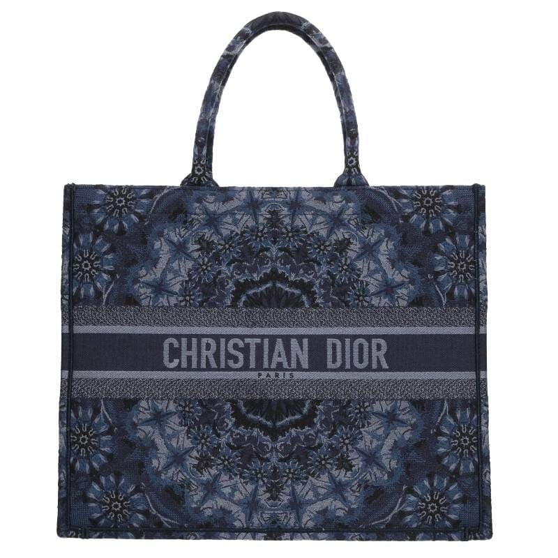 ディオール DIOR BOOK TOTE/ブックトート KaleiDiorscopicモチーフ総柄トートバッグ