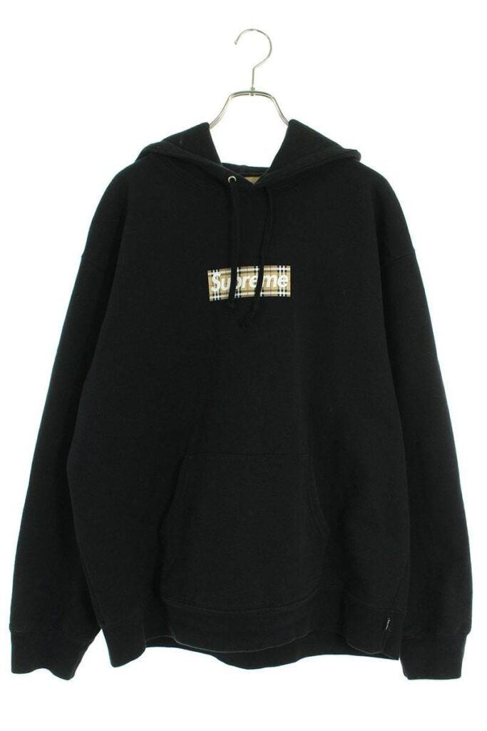 シュプリーム Supreme × バーバリー Burberry Box Logo Hooded Sweatshirt バーバリーボックスロゴパーカー