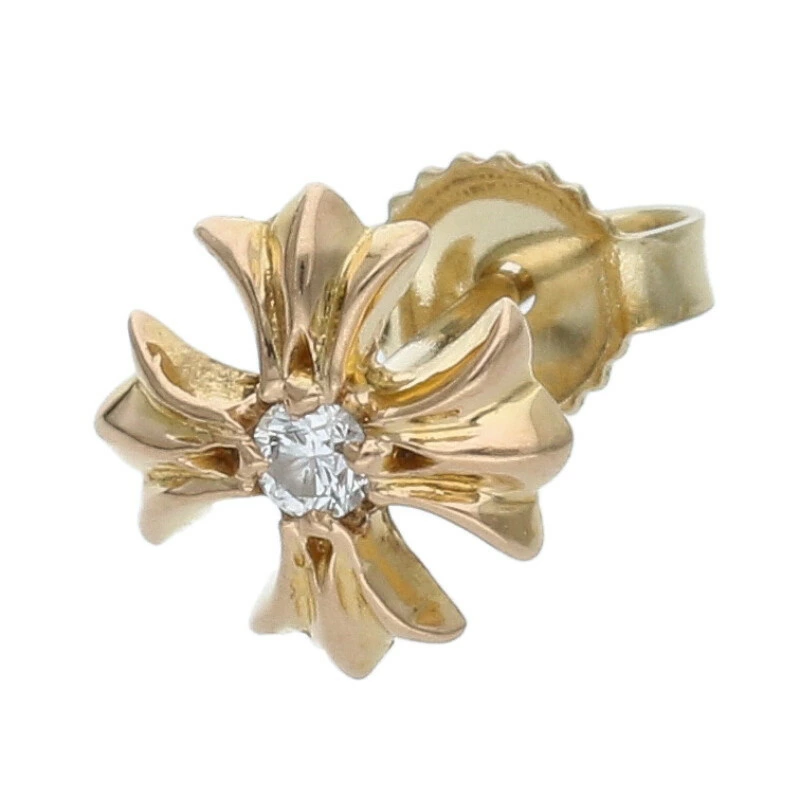 22K CHプラススタッドピアス