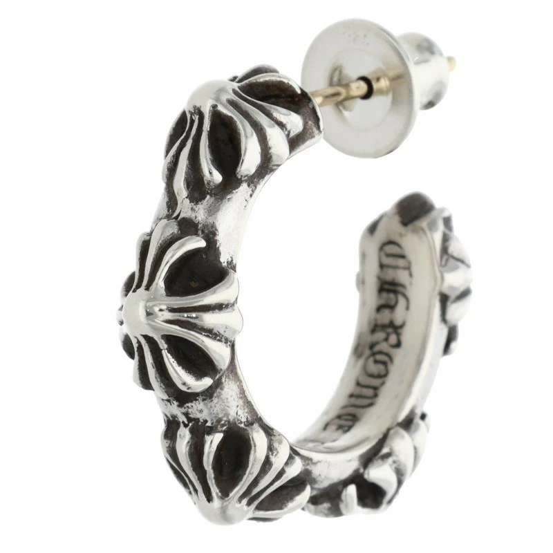 クロスバンドフープピアス