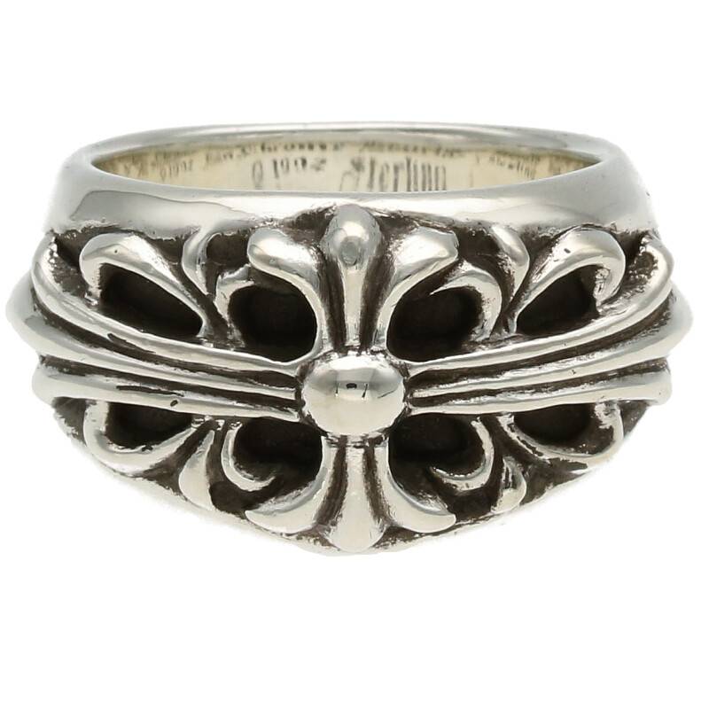 フローラルクロスリング