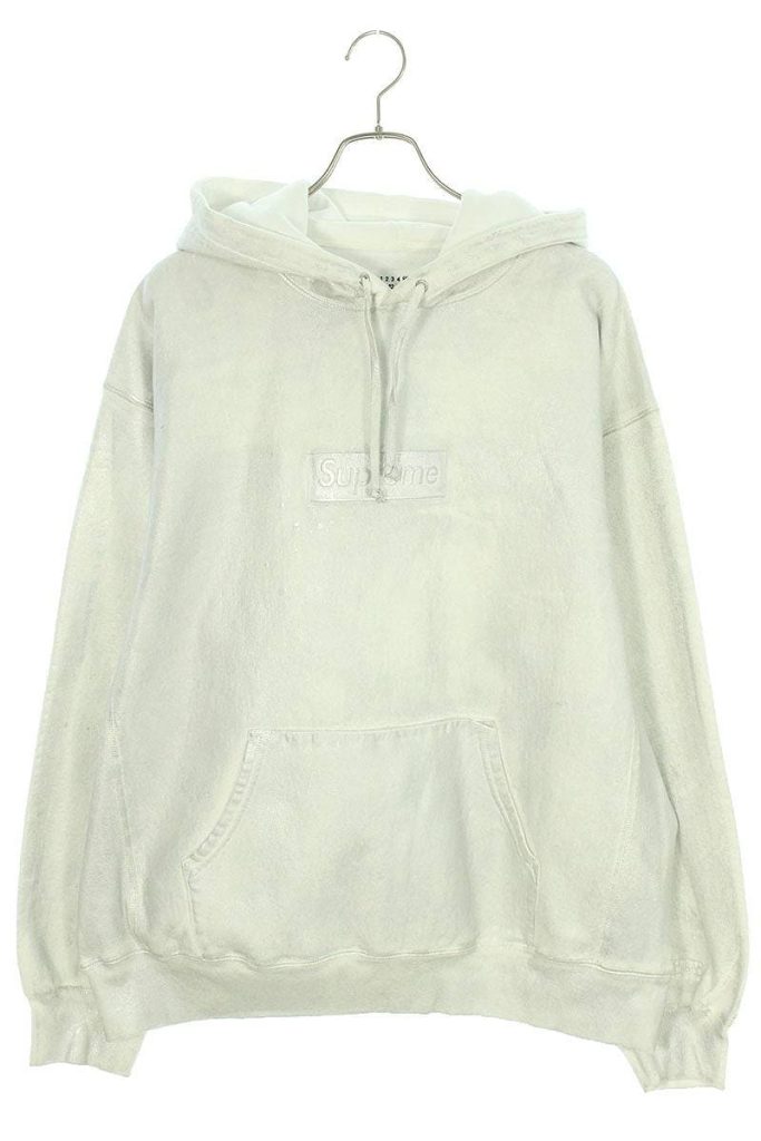 Foil Box Logo Hooded Sweatshirt