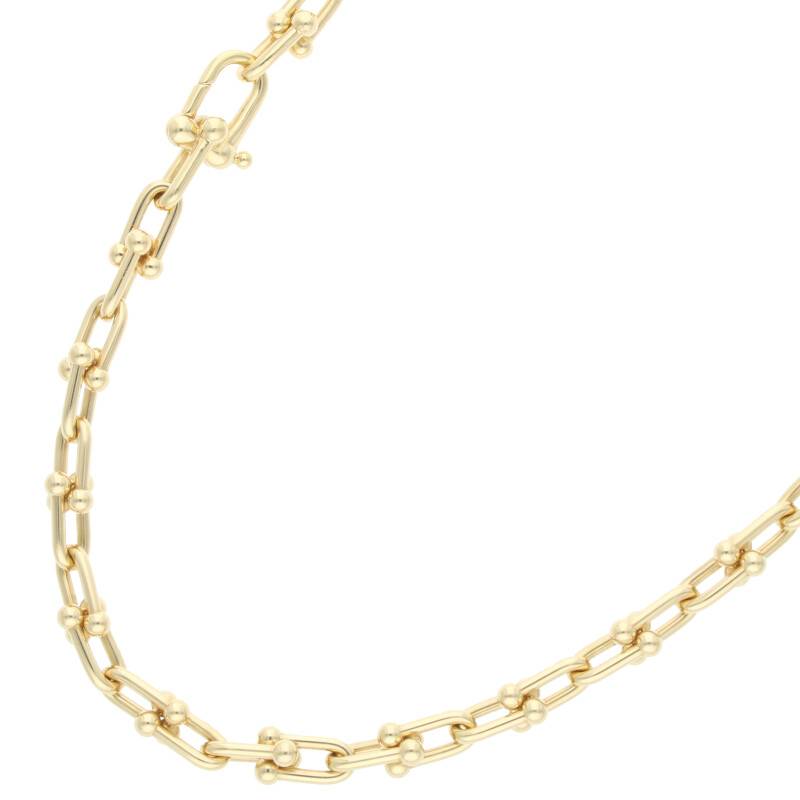ティファニー Tiffany & Co. HardWear/ハードウェア K18YGスモールリンクネックレス