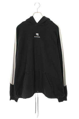 バレンシアガ BALENCIAGA スポーティーBプルオーバーパーカー 704023 TMVG2