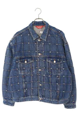 スタッズシームトラッカーデニムジャケット Studded Seam Denim Trucker Jacket