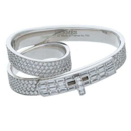 Kelly Gavroche Double Ring 18KWGダイヤリング