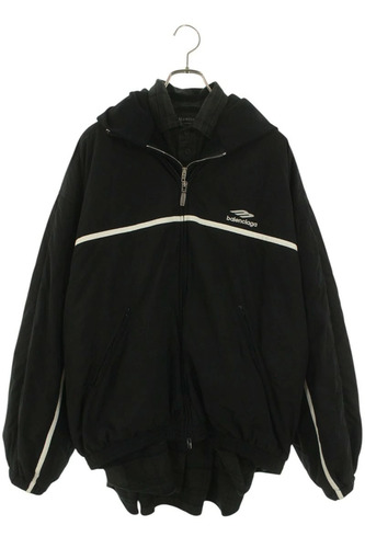 バレンシアガ BALENCIAGA 773046 TNQ25 レイヤードトラックブルゾン
