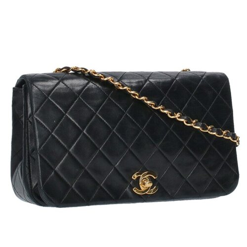 シャネル CHANEL マトラッセ23 ラムスキンフルフラップチェーンショルダーバッグ